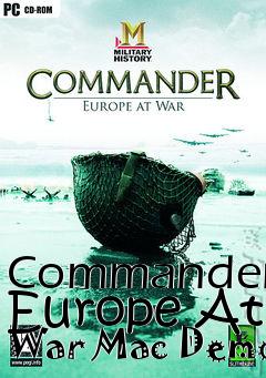 Box art for Commander Europe At War Mac Demo