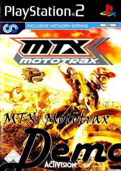 Box art for MTX: Mototrax Demo