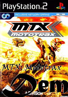 Box art for MTX: Mototrax Demo