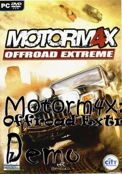 Box art for Motorm4x: Offroad Extreme Demo