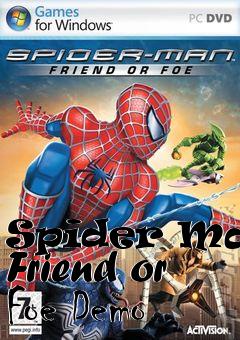 Box art for Spider Man: Friend or Foe Demo