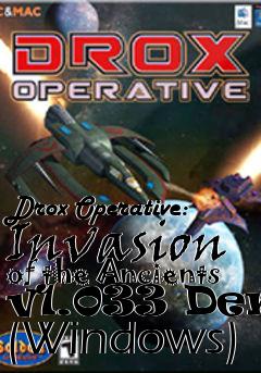 Box art for Drox Operative: Invasion of the Ancients v1.033 Demo (Windows)
