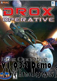 Box art for Drox Operative v1.032 Demo (Windows)