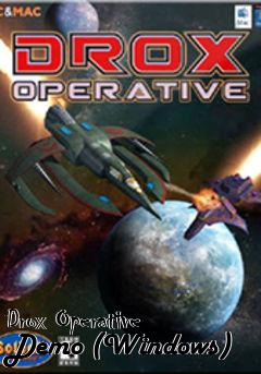 Box art for Drox Operative Demo (Windows)