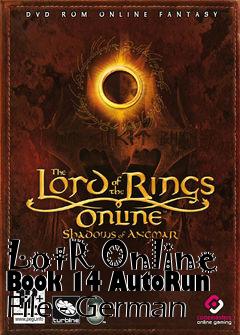 Box art for LotR Online Book 14 AutoRun File - German