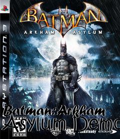 Box art for Batman: Arkham Asylum Demo