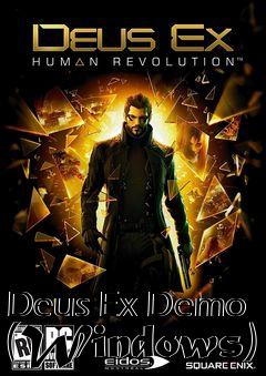 Box art for Deus Ex Demo (Windows)