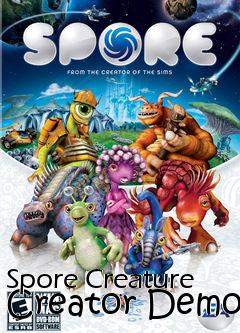 Box art for Spore Creature Creator Demo