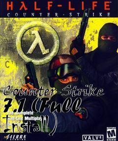 Box art for Counter-Strike 7.1 (Full Install)