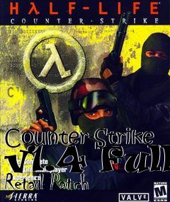 Box art for Counter-Strike v1.4 Full Retail Patch