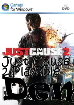 Box art for Just Cause 2 Playable Demo