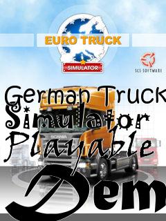 Box art for German Truck Simulator Playable Demo