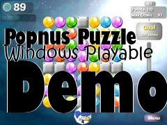 Box art for Popnus Puzzle Windows Playable Demo