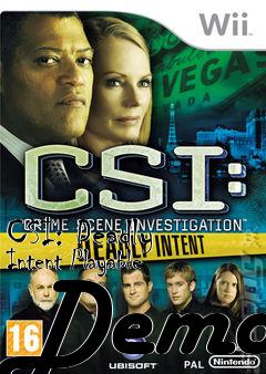 Box art for CSI: Deadly Intent Playable Demo