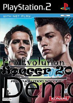 Box art for Pro Evolution Soccer 2008 Demo