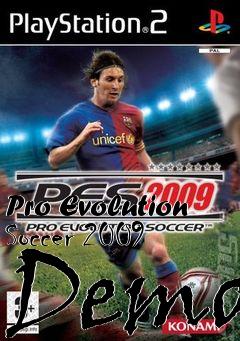 Box art for Pro Evolution Soccer 2009 Demo