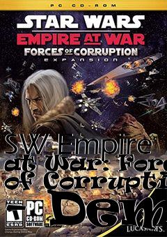 Box art for SW Empire at War: Forces of Corruption - Demo