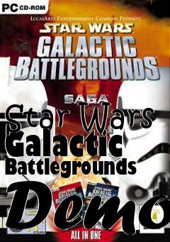 Box art for Star Wars Galactic Battlegrounds Demo