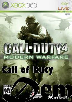 Box art for Call of Duty Demo