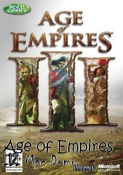 Box art for Age of Empires III Mac Demo