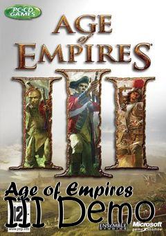 Box art for Age of Empires III Demo