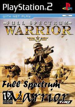 Box art for Full Spectrum Warrior