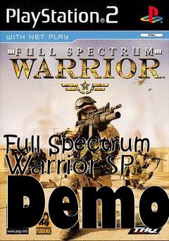 Box art for Full Spectrum Warrior SP Demo