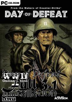 Box art for Day of Defeat Full 3.1 Installation
