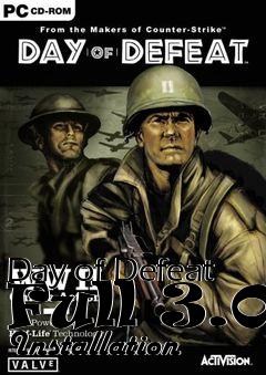 Box art for Day of Defeat Full 3.0 Installation