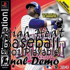 Box art for High Heat Baseball 2001 Playable Final Demo