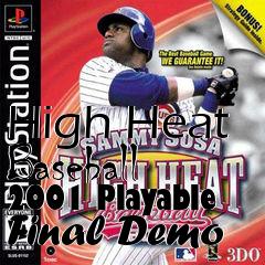 Box art for High Heat Baseball 2001 Playable Final Demo