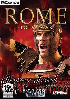 Box art for Rome: Total War Demo