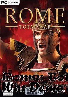 Box art for Rome: Total War Demo