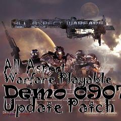 Box art for All Aspect Warfare Playable Demo 090710 Update Patch