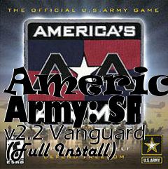 Box art for Americas Army: SF v2.2 Vanguard (Full Install)