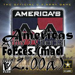 Box art for Americas Army 2 Special Forces (mac v2.00a)