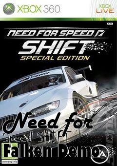 Box art for Need for Speed SHIFT Falken Demo