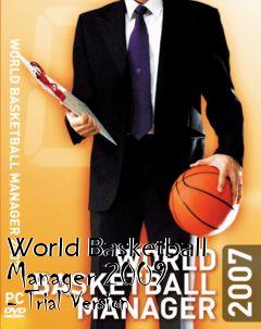 Box art for World Basketball Manager 2009 - Trial Version