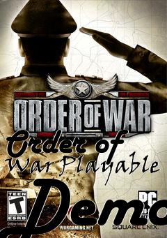 Box art for Order of War Playable Demo