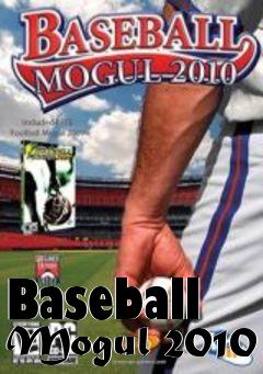 Box art for Baseball Mogul 2010