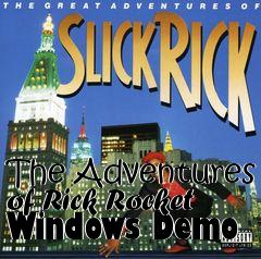 Box art for The Adventures of Rick Rocket Windows Demo