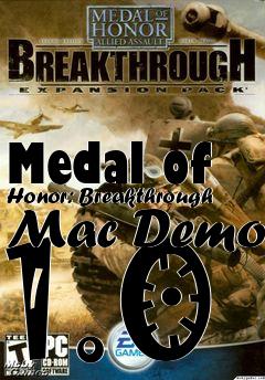 Box art for Medal of Honor: Breakthrough Mac Demo 1.0