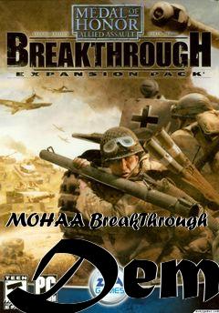 Box art for MOHAA BreakThrough Demo