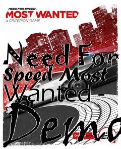 Box art for Need For Speed Most Wanted - Demo