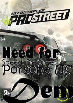 Box art for Need for Speed: ProStreet Porsche US Demo