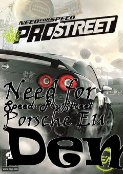 Box art for Need for Speed: ProStreet Porsche EU Demo