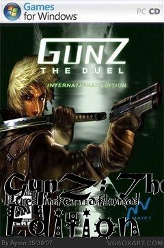 Box art for GunZ: The Duel International Edition