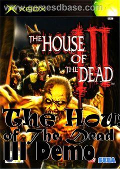 Box art for The House of The Dead III Demo