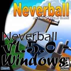 Box art for Neverball v1.5.0 - Windows