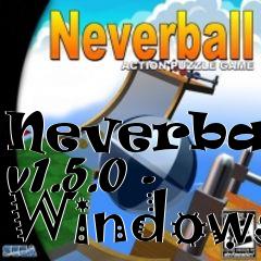 Box art for Neverball v1.5.0 - Windows